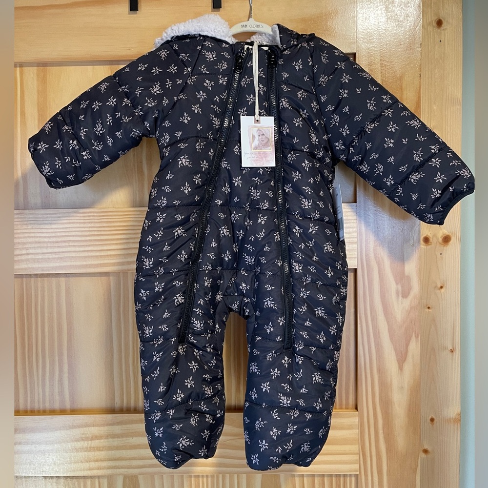 Toddler Snowsuit w/ Lined Hood